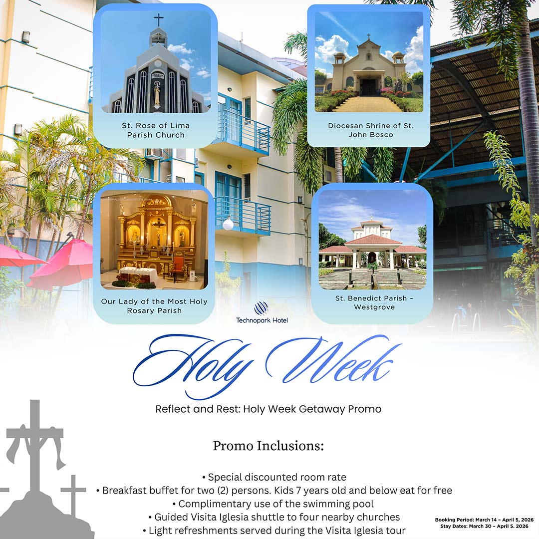 Reflect & Rest: Holy Week Getaway Promo